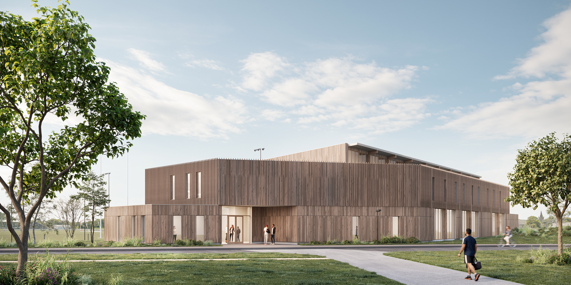 Lauréat pour la construction d&rsquo;un bâtiment sportif à Flamanville (50)