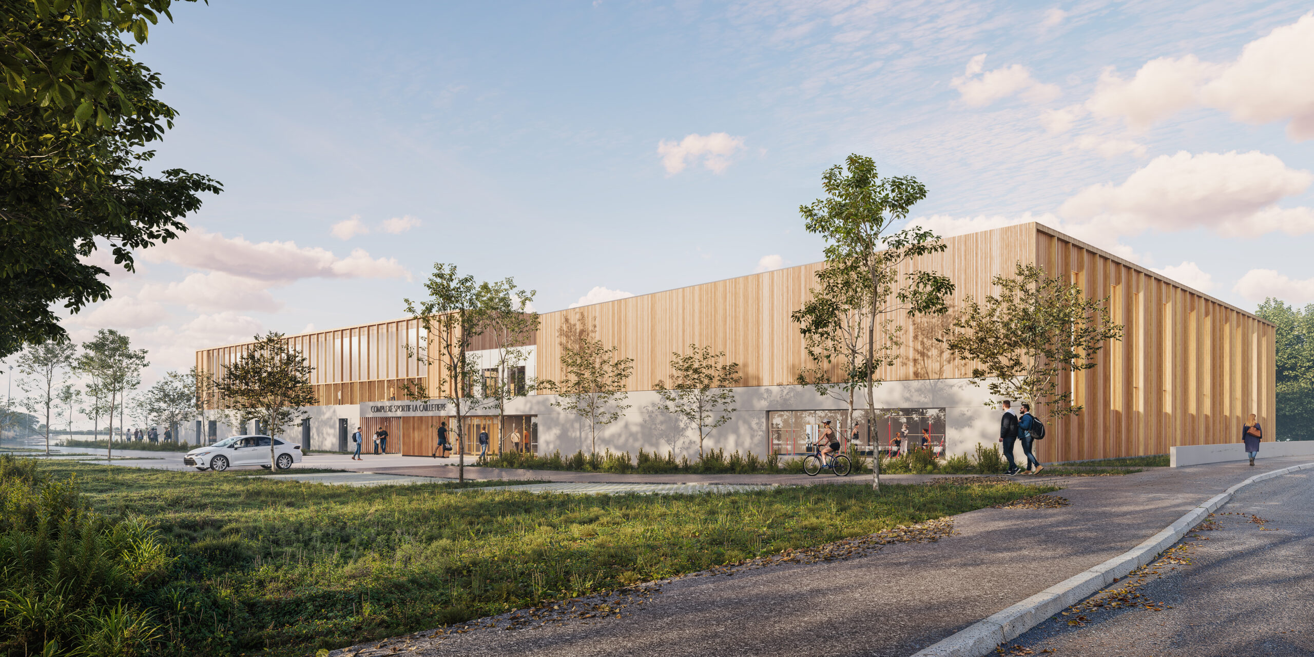 Concours pour la démolition et reconstruction du Complexe sportif du site de la Cailletière à Challans